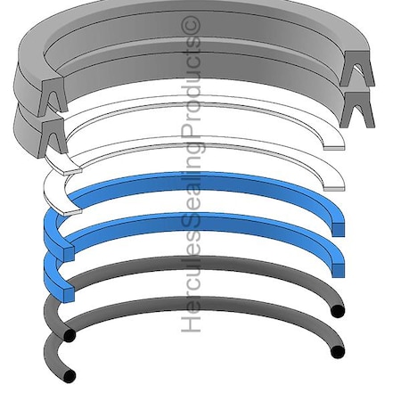 Parker - After Market Parts Hydraulic Cylinder Repair Kit- 1 Piston Kits PK102HLL05